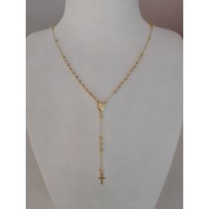 COLLANA ROSARIO ORO GIALLO... 2