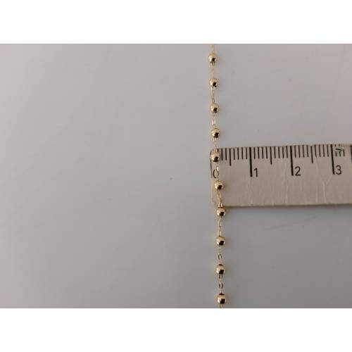 COLLANA ROSARIO ORO GIALLO 750 18K...