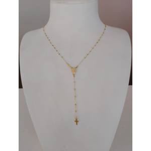 COLLANA ROSARIO ORO GIALLO... 2