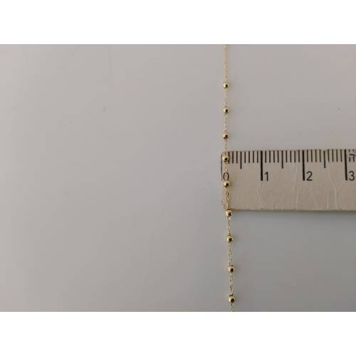 COLLANA ROSARIO ORO GIALLO 750 18K...