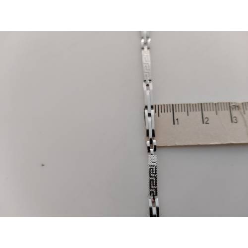 BRACCIALE In ORO BIANCO 18 Karati...