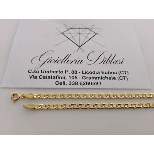 COLLANA ORO GIALLO 18 Karati 750%...