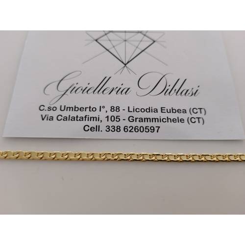 BRACCIALE In ORO GIALLO 18 Karati...