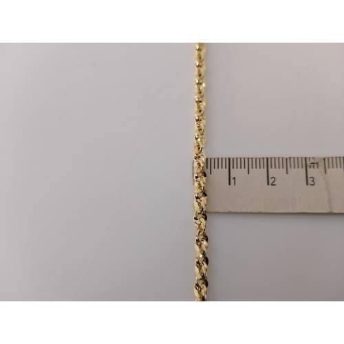 COLLANA ORO GIALLO 18 Karati Donna...