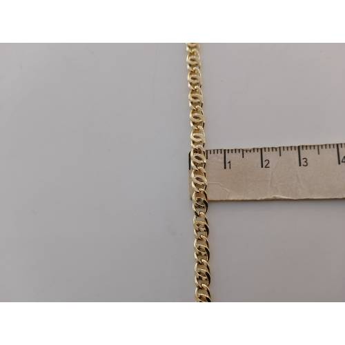 COLLANA Uomo Donna Unisex ORO GIALLO...