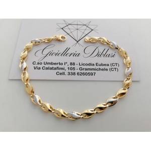 BRACCIALE ORO Bicolore...
