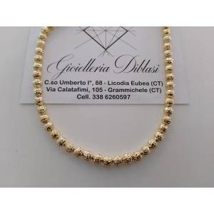 COLLANA Donna ORO GIALLO 18...