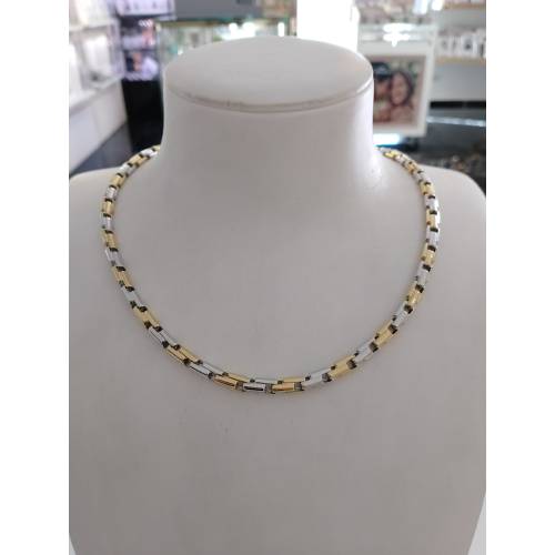COLLANA COLLIER ORO 18 Karati 750%...