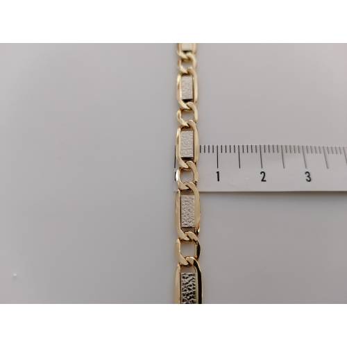 COLLANA ORO Bicolore 18 Karati 750%...