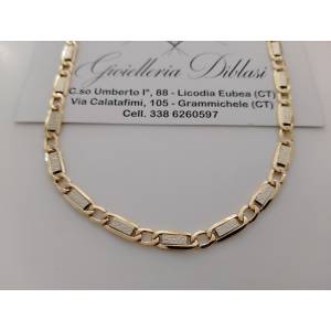COLLANA ORO Bicolore 18... 2
