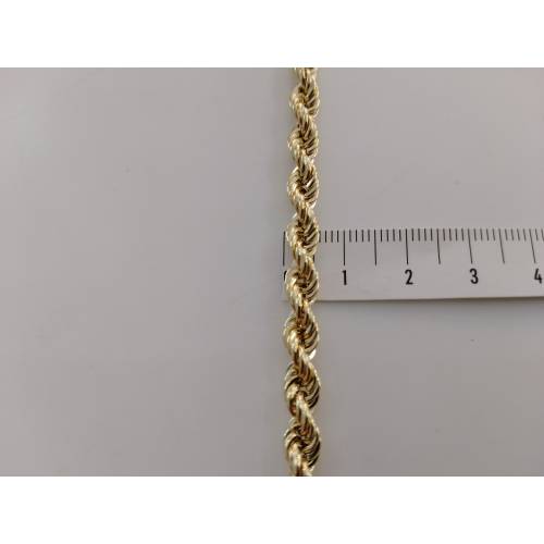 COLLANA CORDA Donna ORO GIALLO 18...