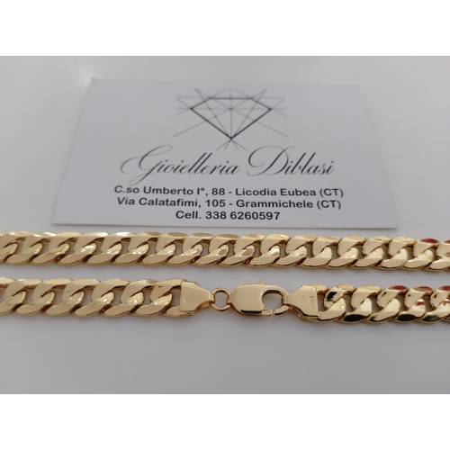 COLLANA Uomo In ORO GIALLO 18 Karati...