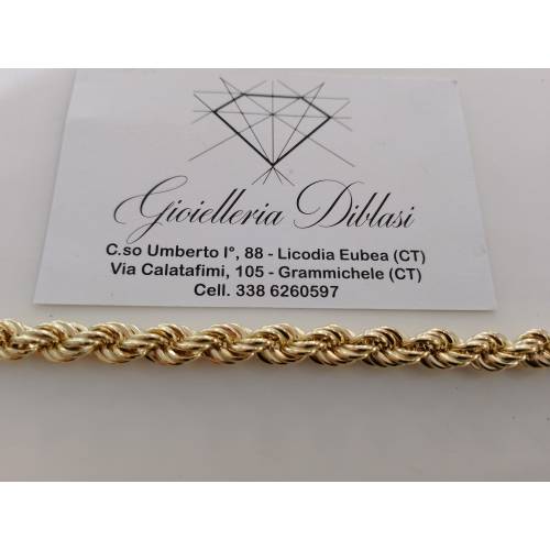 BRACCIALE Donna ORO GIALLO 18 Karati...