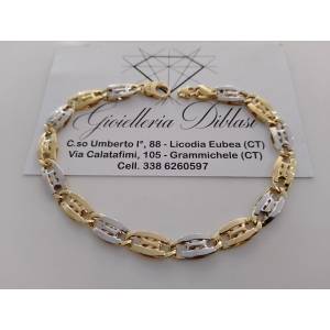 BRACCIALE Uomo Donna Oro 18...