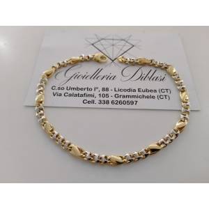 BRACCIALE ORO Maglia...