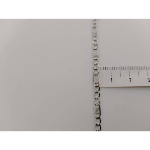 COLLANA ORO BIANCO 18 Karati 750%...