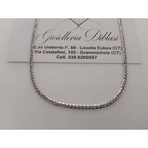 COLLANA In ORO BIANCO Uomo...