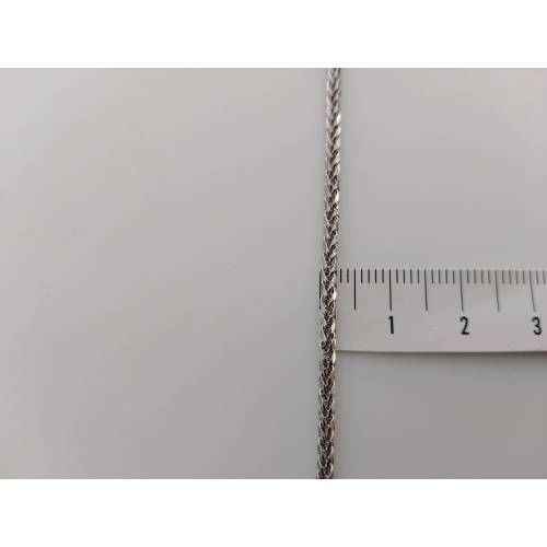 COLLANA In ORO BIANCO Uomo Donna...