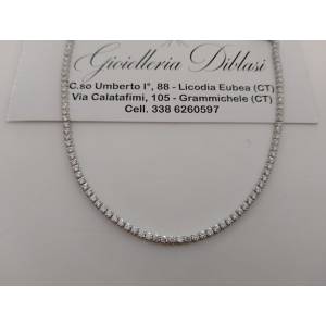 COLLANA Donna ORO BIANCO 18...