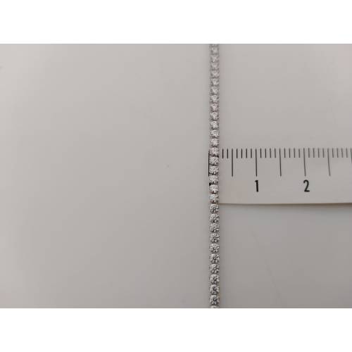 COLLANA Donna ORO BIANCO 18 Karati...