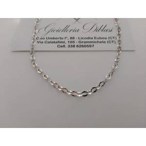 COLLANA Donna ORO BIANCO 18...