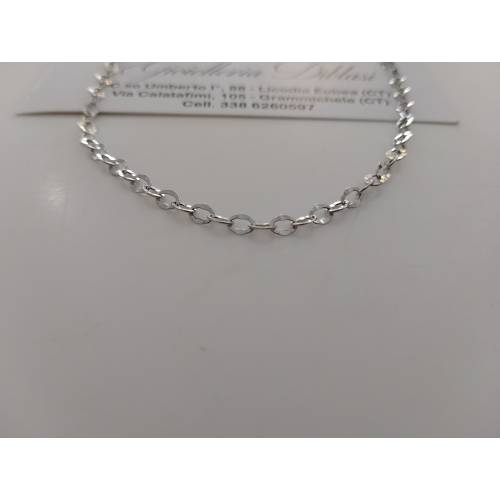 COLLANA Donna ORO BIANCO 18 Karati...