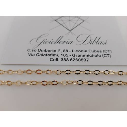 COLLANA Donna ORO GIALLO 18 Karati...