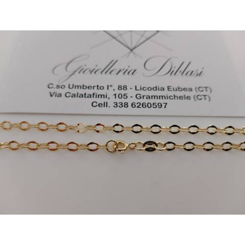 COLLANA Donna ORO GIALLO 18 Karati...