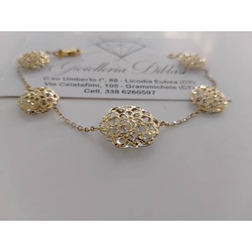 BRACCIALE Donna 18 Karati 750% ORO...