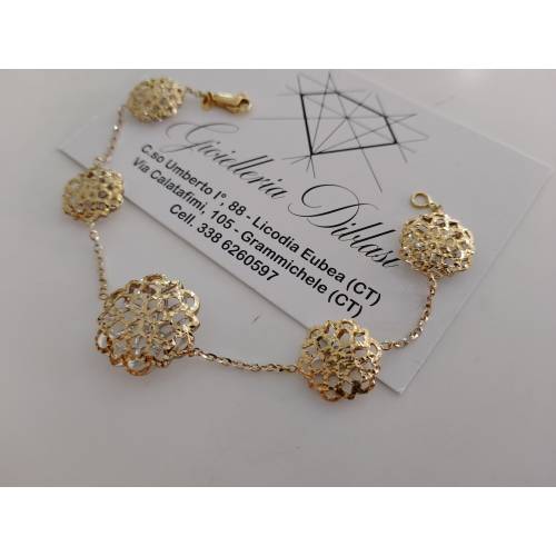 BRACCIALE Donna 18 Karati 750% ORO...