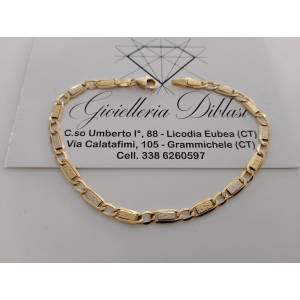 BRACCIALE ORO Bicolore...