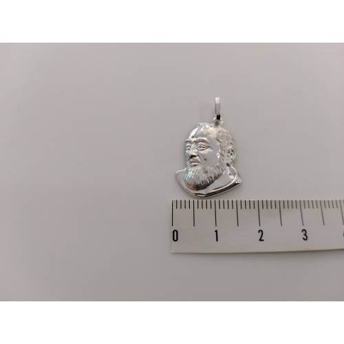 CIONDOLO Pendente Medaglia PADRE PIO...