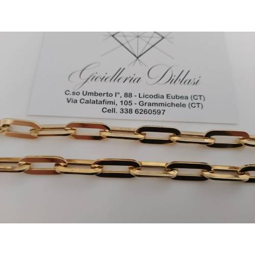 COLLANA Donna ORO GIALLO 18 Karati...