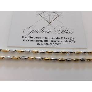 COLLANA ORO Bicolore GIALLO... 2