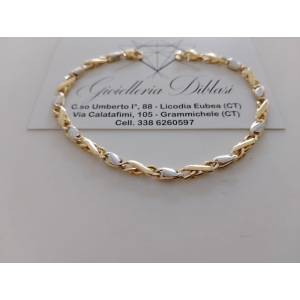 BRACCIALE Bicolore Maglia... 2
