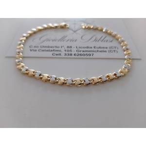 BRACCIALE In ORO Bicolore... 2