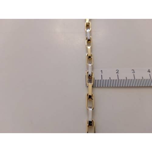 BRACCIALE ORO 18 Karati 750% Uomo...