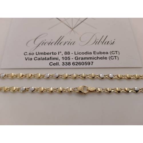 COLLANA GIROCOLLO Uomo Donna ORO...