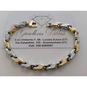 BRACCIALE Uomo Donna Oro 18...