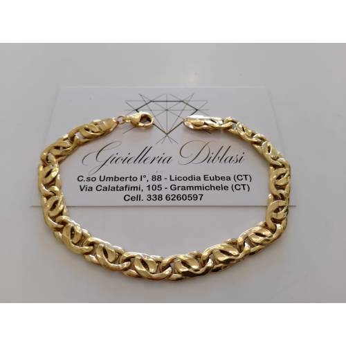 BRACCIALE Uomo Donna Unisex ORO...