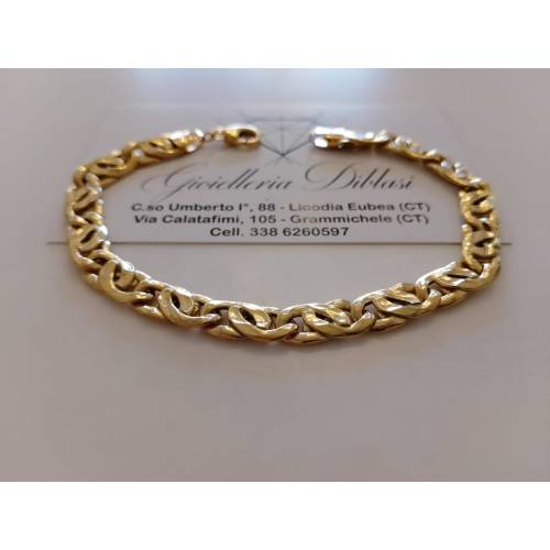 BRACCIALE Uomo Donna Unisex ORO...