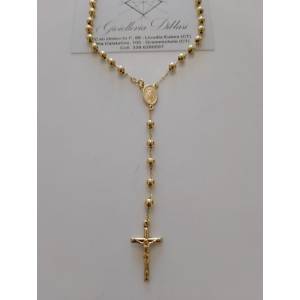 COLLANA ROSARIO ORO GIALLO...