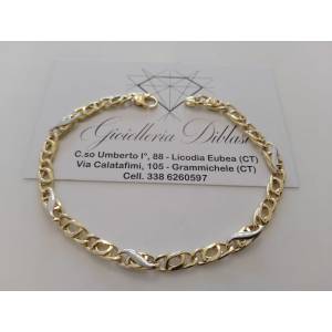 BRACCIALE In ORO Bicolore...