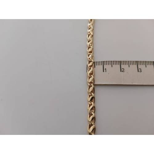 COLLANA In ORO GIALLO 18 Karati 750%...