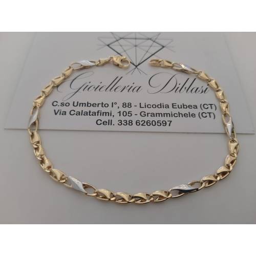 BRACCIALE In ORO 18 KARATI 750%...