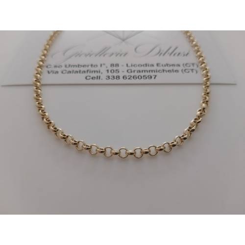 COLLANA COLLIER Uomo Donna In ORO...