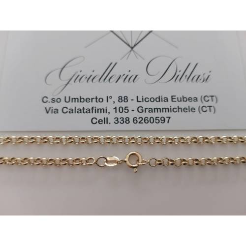 COLLANA COLLIER Uomo Donna In ORO...
