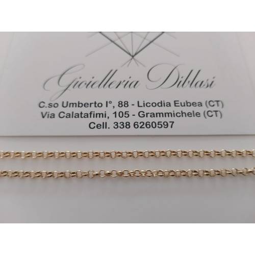 COLLANA COLLIER Uomo Donna In ORO...