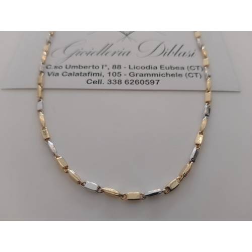 COLLANA Uomo Donna Unisex ORO...