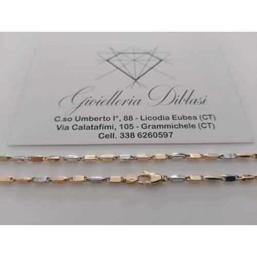 COLLANA Uomo Donna Unisex ORO...